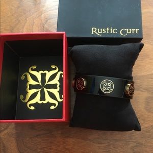 Rustic Cuff Wrap Bracelet